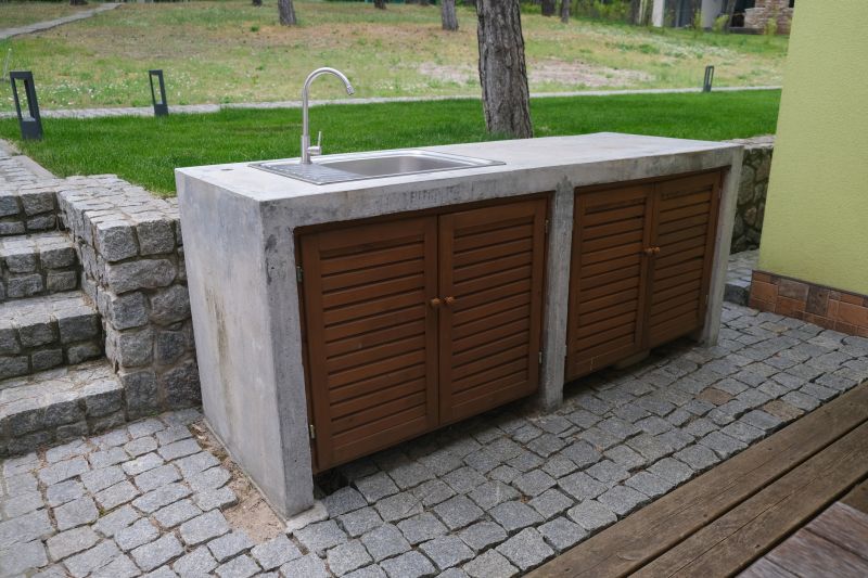 Outdoor granite countertops